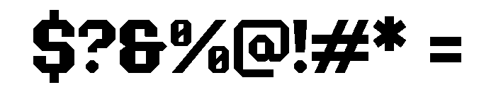 SendBox-Regular Font OTHER CHARS