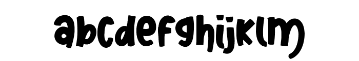 Senoya Bright Font LOWERCASE