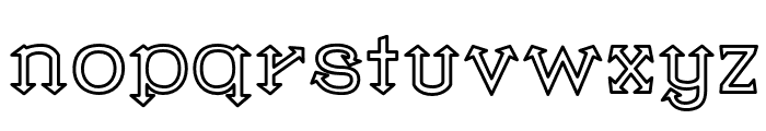 Sensan Regular Font LOWERCASE