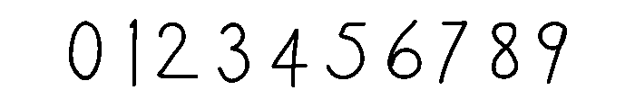Senseless Font OTHER CHARS