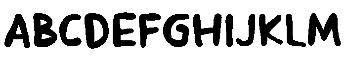 Sensota Font UPPERCASE