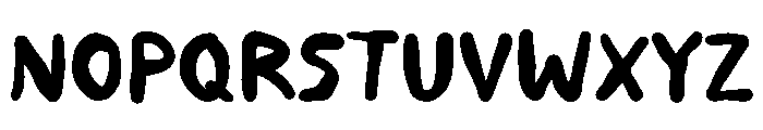 Sensota Font UPPERCASE