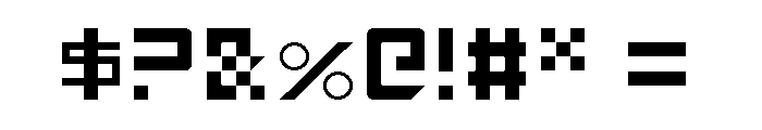 Sentnax Regular Font OTHER CHARS
