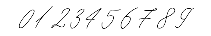 Seoul script Italic Font OTHER CHARS