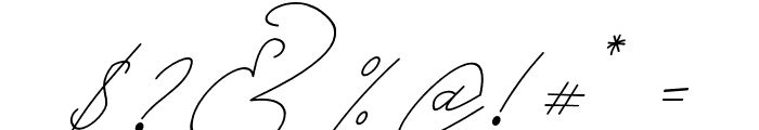 Seoulscript-Italic Font OTHER CHARS