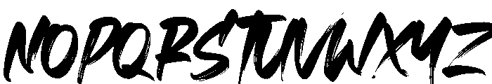Sephiro Font UPPERCASE