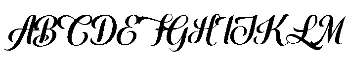 Sephora & Hayden Font UPPERCASE