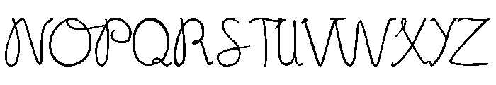 Serelo Manisse Font UPPERCASE