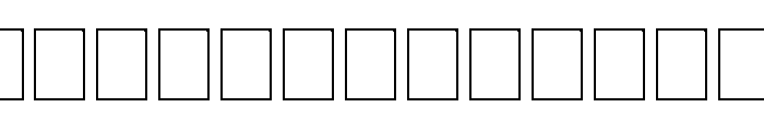 Sergeant Rock Font LOWERCASE