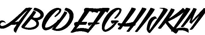 Sergio_PersonalUseOnly Font UPPERCASE