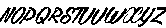 Sergio_PersonalUseOnly Font UPPERCASE