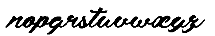 Sergio_PersonalUseOnly Font LOWERCASE