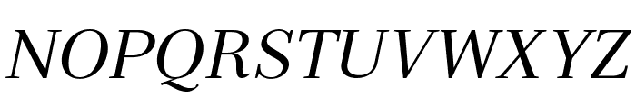Serif72Beta-Italic Font UPPERCASE