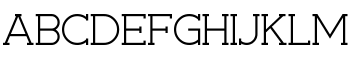 Seriffic Font UPPERCASE
