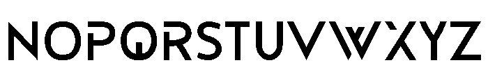 Serona Regular Font UPPERCASE