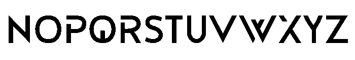 Serona Regular Font LOWERCASE