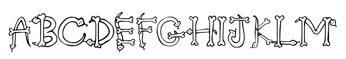 Serpents Font LOWERCASE