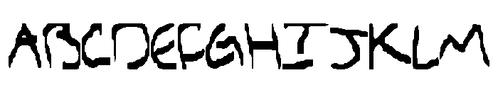 SethsHandWriting Font UPPERCASE