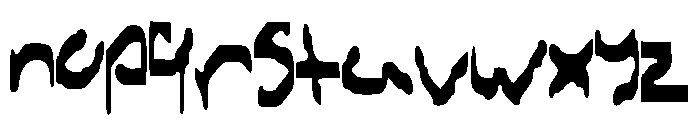 SethsHandWriting Font LOWERCASE