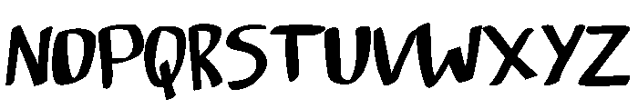 Setoby Font UPPERCASE