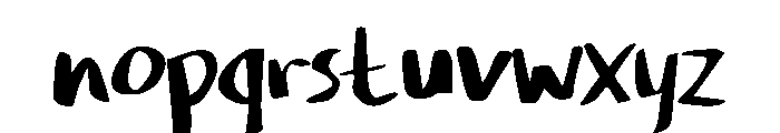 Setoby Font LOWERCASE