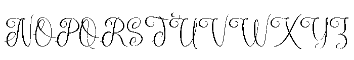 Setta Script Regular Font UPPERCASE
