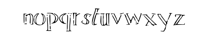 SevenMagpies Font LOWERCASE