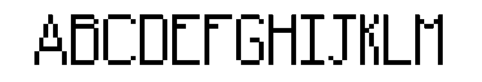 SevenSidedGames Font UPPERCASE