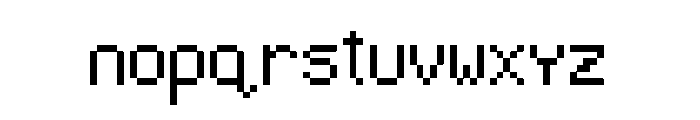 SevenSidedGames Font LOWERCASE