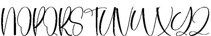 Seventies Font UPPERCASE