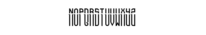 SeveredFS Regular Font LOWERCASE