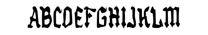 Seville Old Gothic Font UPPERCASE