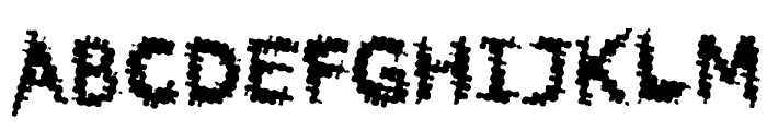 Sewer Sys Font UPPERCASE