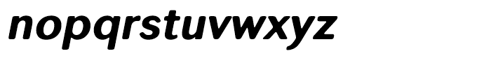 Seconda XtraSoft Heavy Italic Font LOWERCASE