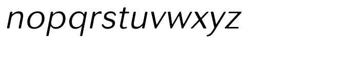 Seconda XtraSoft Light Italic Font LOWERCASE