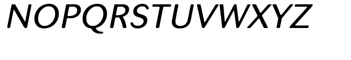 Seconda XtraSoft Medium Italic Font UPPERCASE
