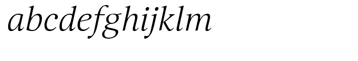 Selina Light Italic Font LOWERCASE