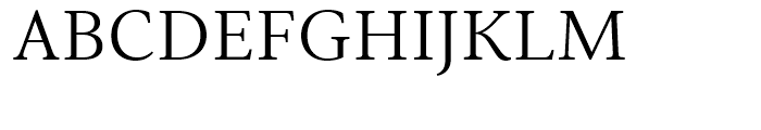 Senlot Serif Extended Book Font UPPERCASE