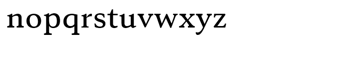 Senlot Serif Extended Medium Font LOWERCASE