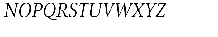 Senlot Serif Normal Book Italic Font UPPERCASE