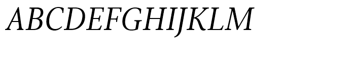 Senlot Serif Normal Regular Italic Font UPPERCASE