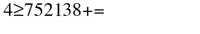 Seri Fractions Vertical Plain Font OTHER CHARS