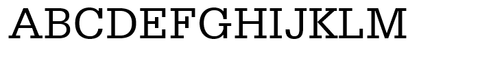 Serifa Roman Font UPPERCASE