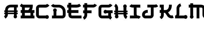 Setsuko Regular Font UPPERCASE