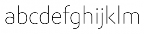 Seawave FY Light Font LOWERCASE