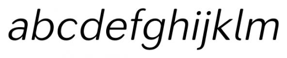 Seconda Soft Light Italic Font LOWERCASE