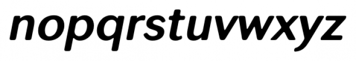 Seconda XtraSoft Bold Italic Font LOWERCASE