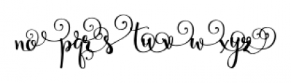 Secret Garden Alt Right Font LOWERCASE