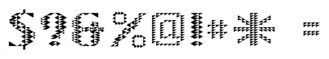 Sedona Regular Font OTHER CHARS