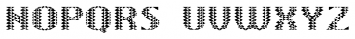 Sedona Regular Font LOWERCASE
